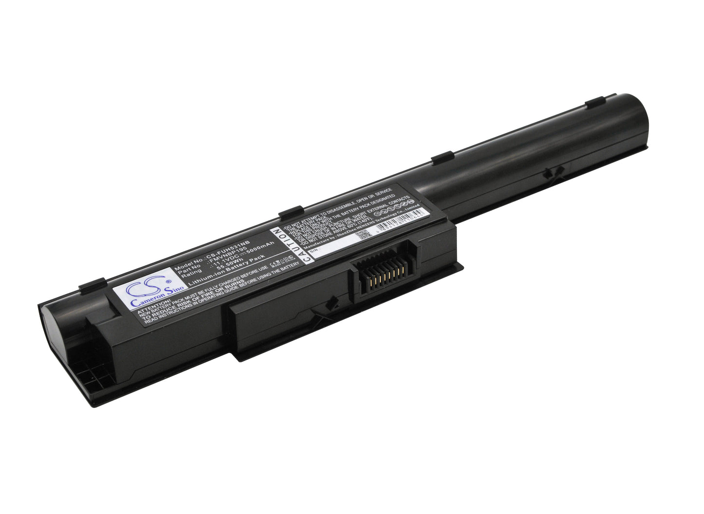11.1V 5000mAh/55.50Wh Li-ion Notebook/Laptop Battery for Fujitsu