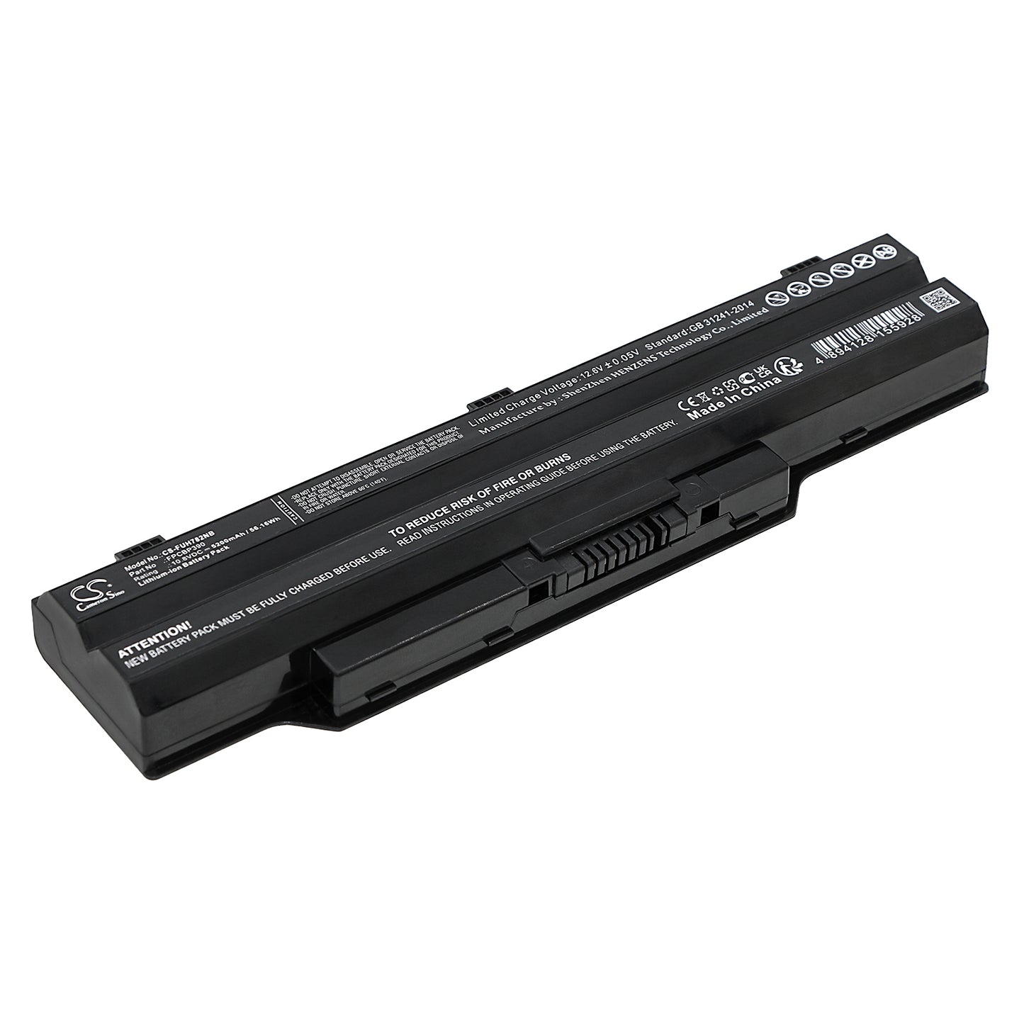 CS-FUH782NB Replacement Battery – Compatible with LifeBook SH782