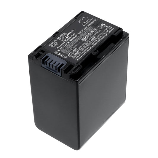 7.4V 2850mAh/21.10Wh Li-ion Camera Battery for Sony