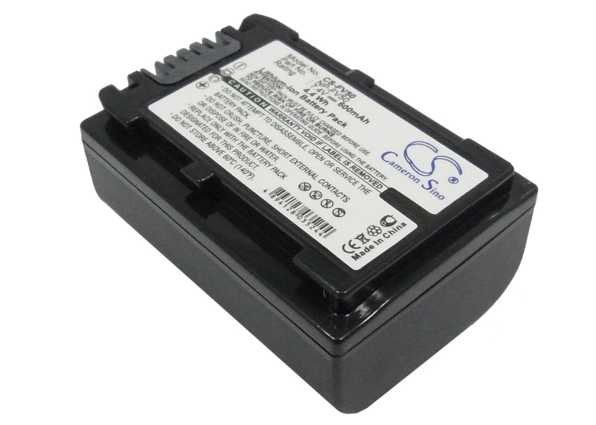 7.4V 600mAh Li-ion Camera Battery for Sony