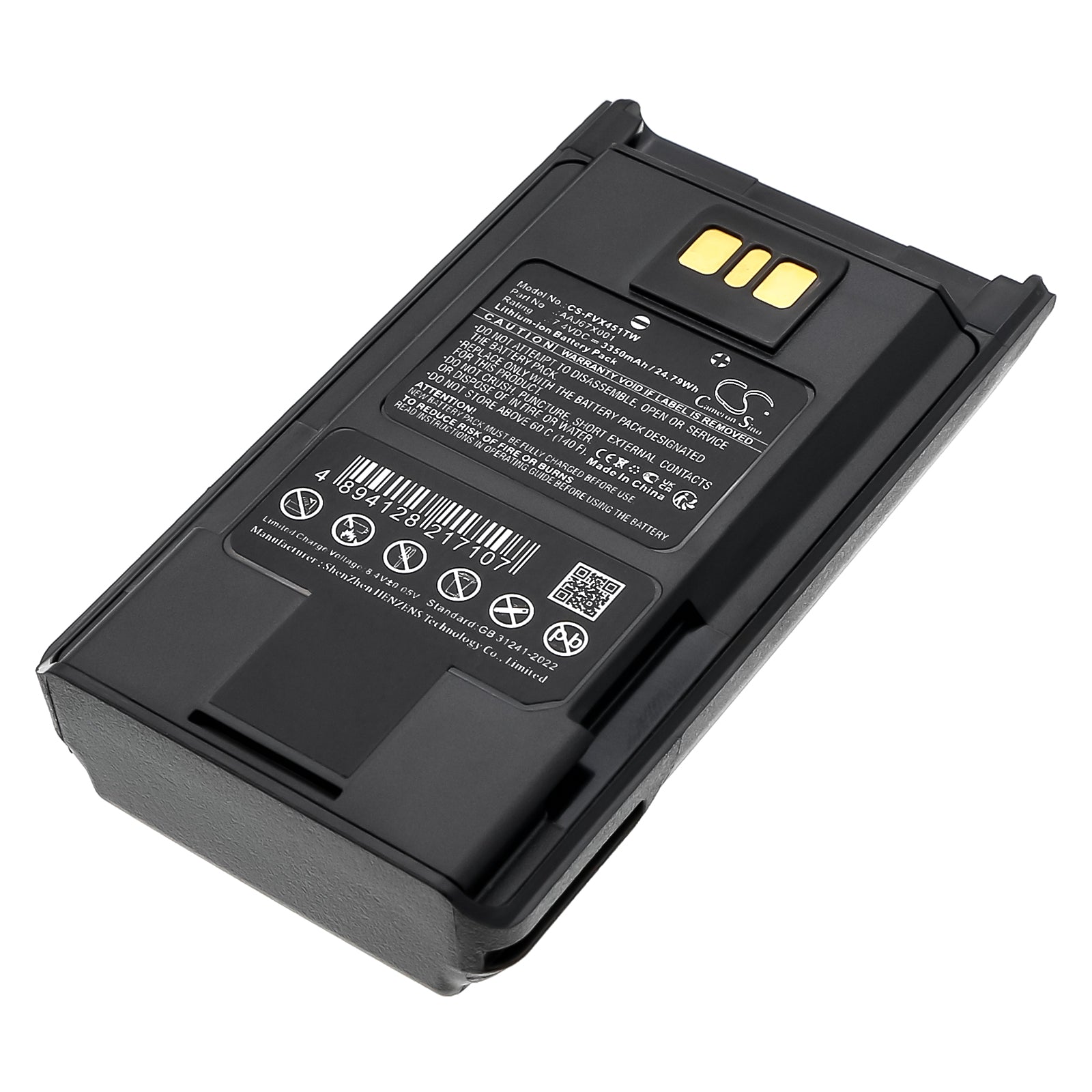 CS-FVX451TW Replacement Battery – Compatible with EVX-231, EVX-261, EVX-530, EVX-531, EVX-534, EVX-539, VX-260, VX-261, VX-451, VX-454, VX-456, VX-459