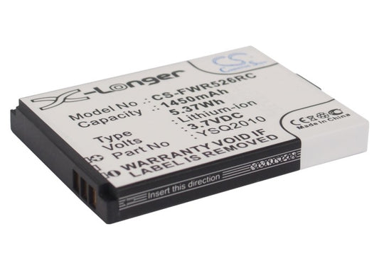 3.7V 1450mAh/5.37Wh Li-ion Hotspot Battery for Franklin Wireless