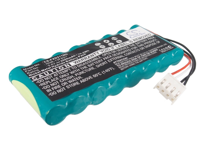 9.6V 2000mAh/19.20Wh Ni-MH Medical Battery for Fukuda