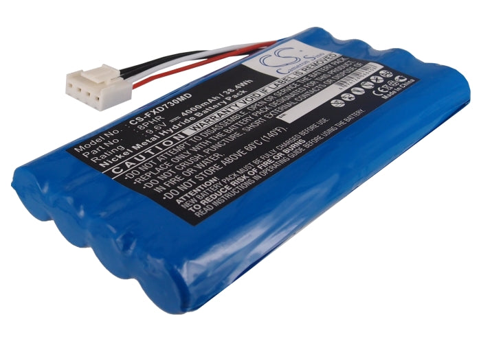 9.6V 4000mAh/38.40Wh Ni-MH Medical Battery for Fukuda