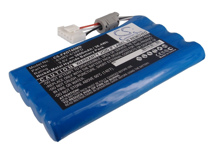9.6V 3800mAh/36.48Wh Ni-MH Medical Battery for Fukuda