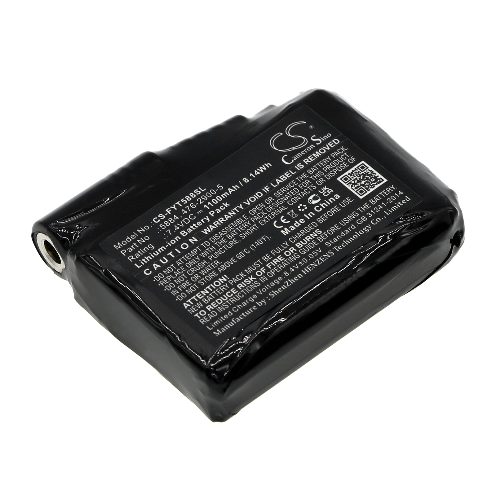 CS-FYT588SL Replacement Battery – Compatible with Heated Glove, Ignitor gloves, Radiant, Title Heated Glove