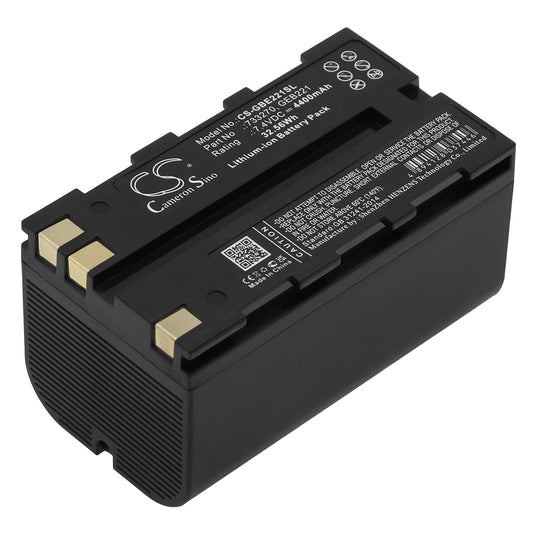 7.4V 4400mAh/32.56Wh Li-ion Equipment/Survey Battery for Leica