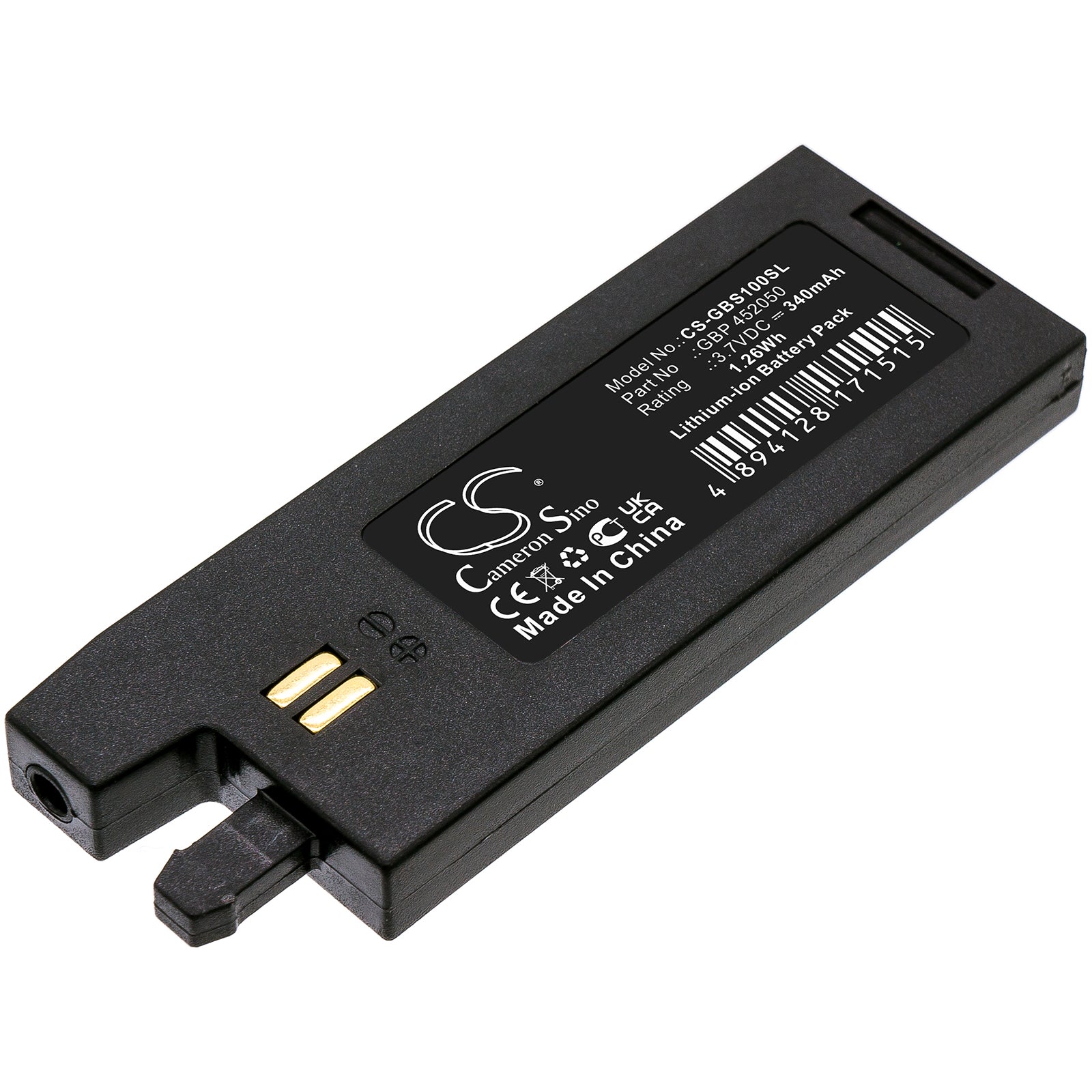 CS-GBS100SL Replacement Battery – Compatible with GForce, G-FORCE Auto-Tuner, minEtune, Min-ETune-System Automatic Tun, Tronicaltune
