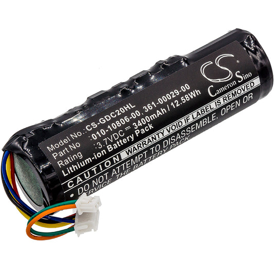 3.7V 3400mAh/12.58Wh Li-ion Dog Collar Battery for Garmin