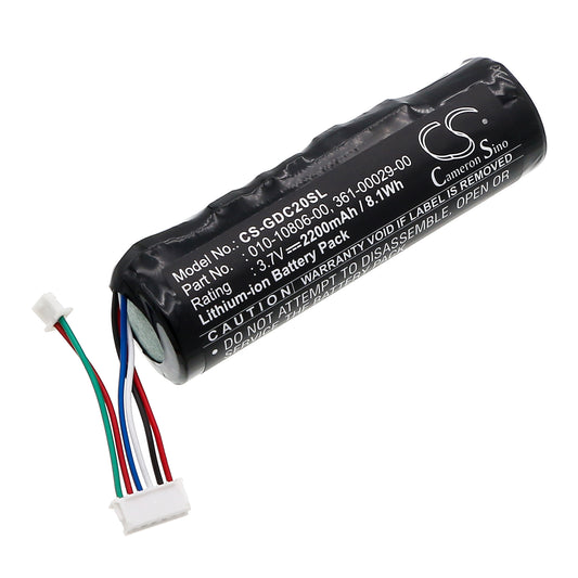 3.7V 2200mAh/8.14Wh Li-ion Dog Collar Battery for Garmin
