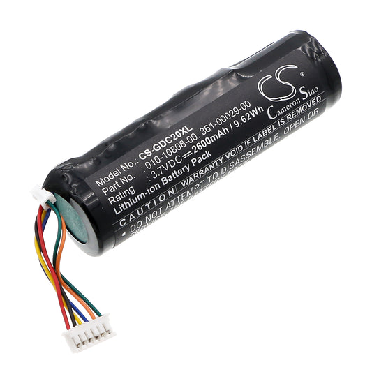 3.7V 2600mAh/9.62Wh Li-ion Dog Collar Battery for Garmin