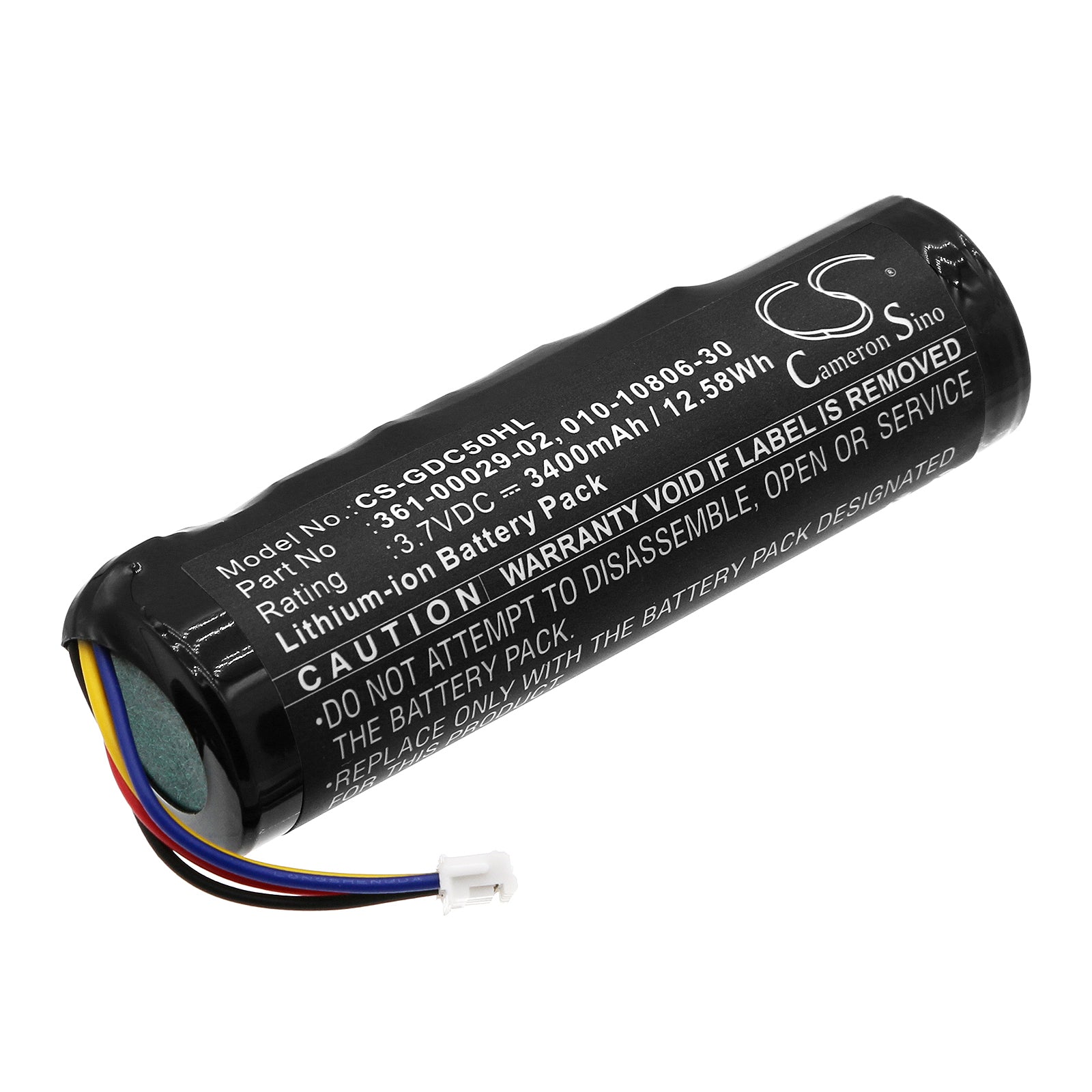 3.7V 3400mAh/12.58Wh Li-ion Dog Collar Battery for Garmin