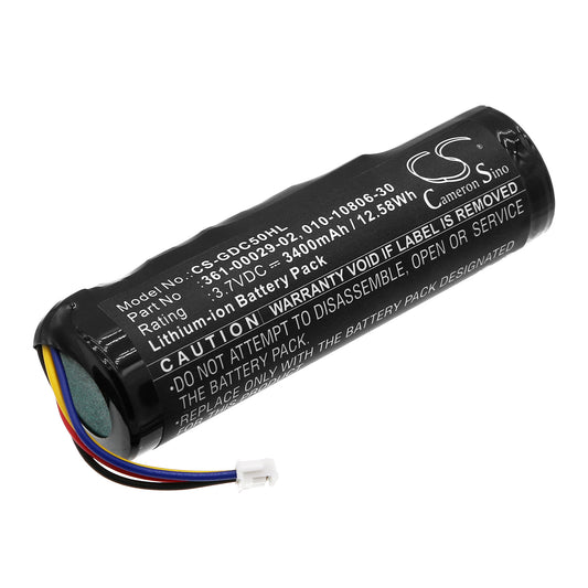 3.7V 3400mAh/12.58Wh Li-ion Dog Collar Battery for Garmin