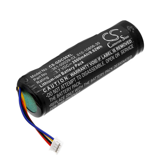 3.7V 2600mAh/9.62Wh Li-ion Dog Collar Battery for Garmin
