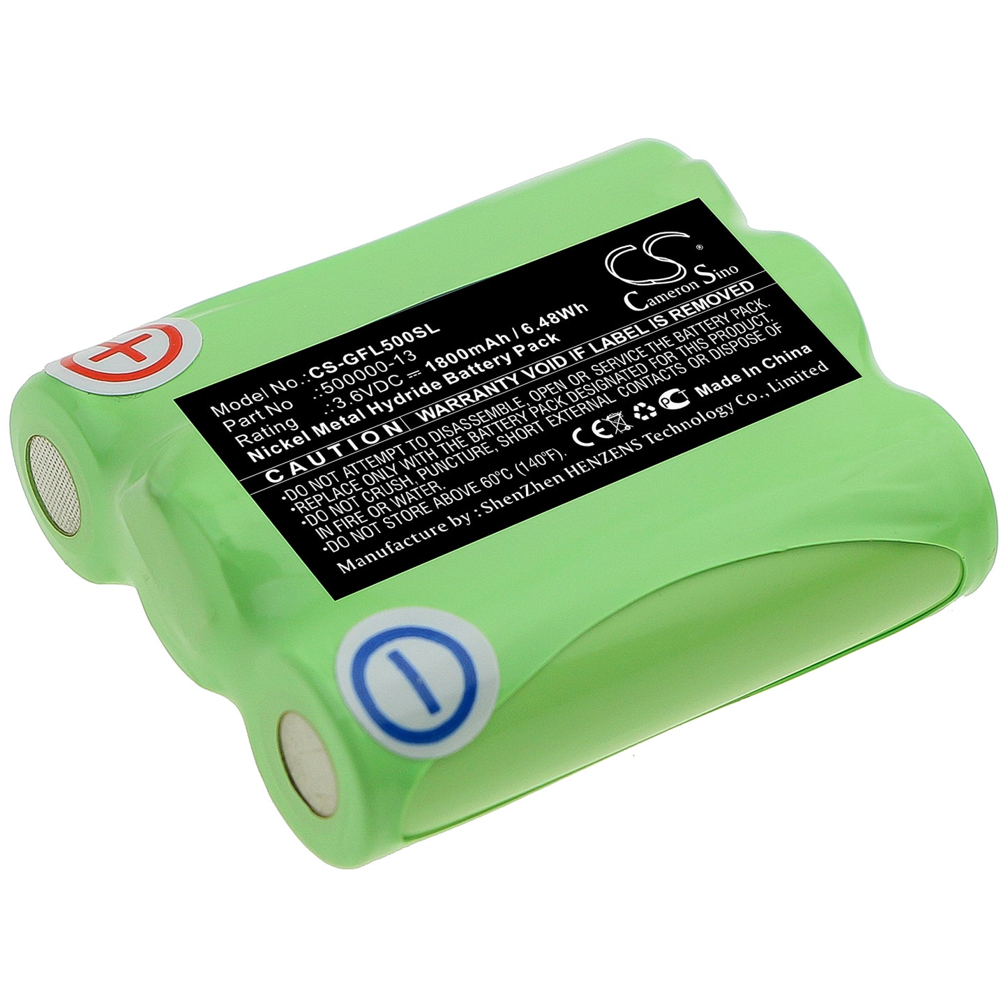 CS-GFL500SL Replacement Battery – Compatible with Multi-Liner FL 50, Multi-Liner FL 50 plus