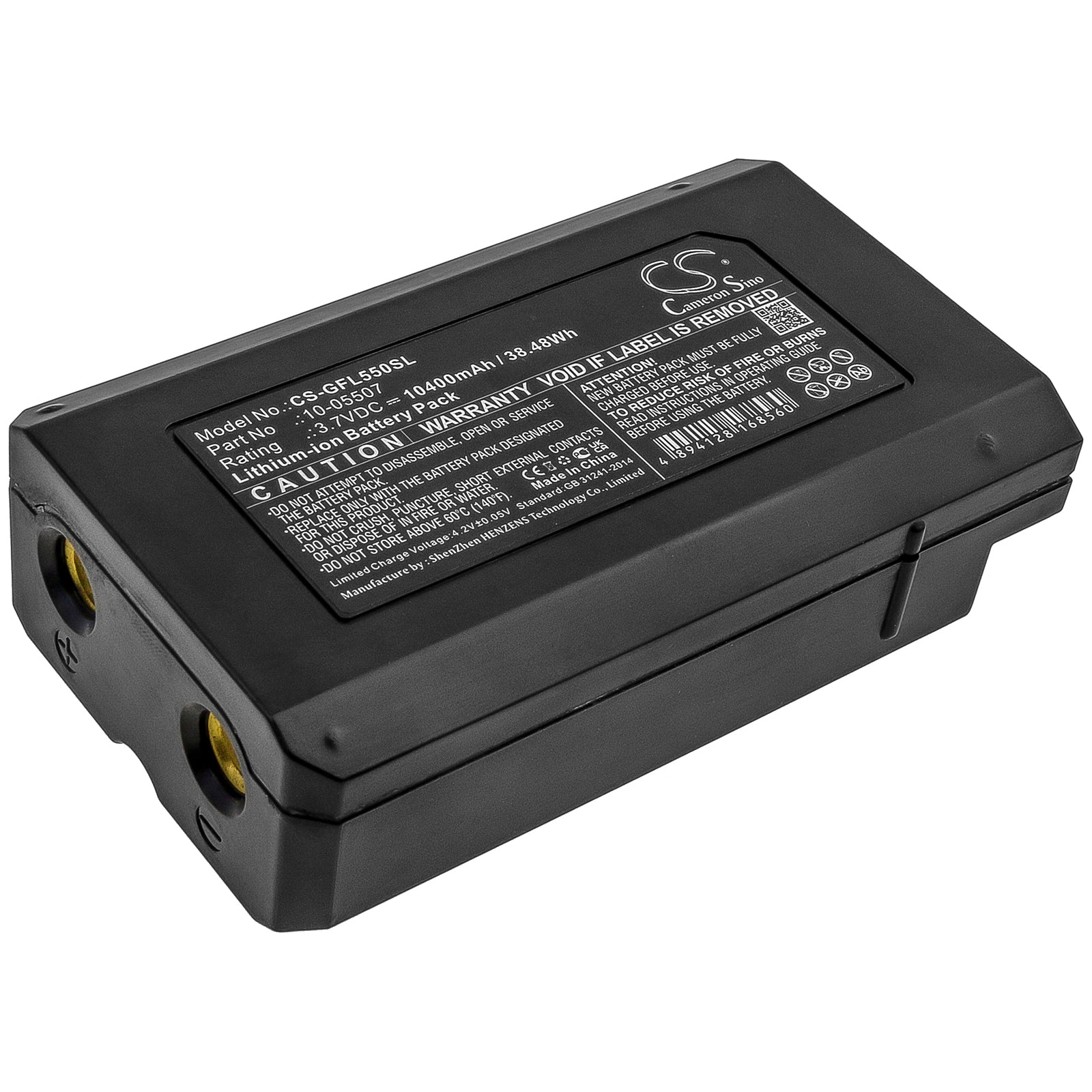 CS-GFL550SL Replacement Battery – Compatible with FL 500, FL 550, FLG 500, Rotationslaser FL 500, Rotationslaser FL 550, Rotationslaser FLG 500