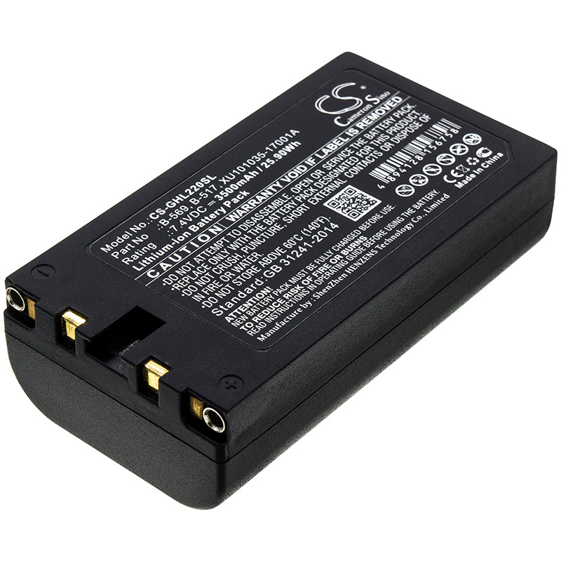 CS-GHL220SL Replacement Battery – Compatible with GL200, GL200A, GL220, GL220E, GL240, GL450, GL500A, GL800, GL800E, GL820, GL820E, GL840, GL900, GL900E-4, GL900E-8