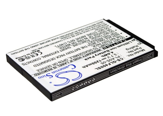 3.7VV 1250mAh/4.63Wh Li-ion GPS/Navigator Battery for Golf Buddy