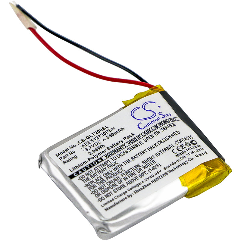 3.7V 550mAh/2.04Wh Li-Polymer GPS/Navigator Battery for Golf Buddy