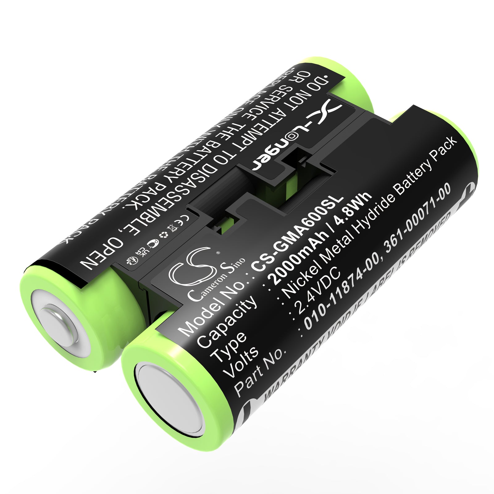 2.4V 2000mAh/4.80Wh Ni-MH GPS/Navigator Battery for Garmin