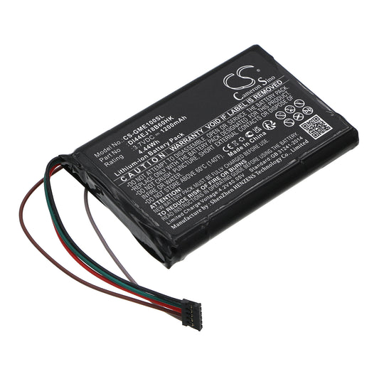 3.7V 1200mAh/4.44Wh Li-ion GPS/Navigator Battery for Garmin