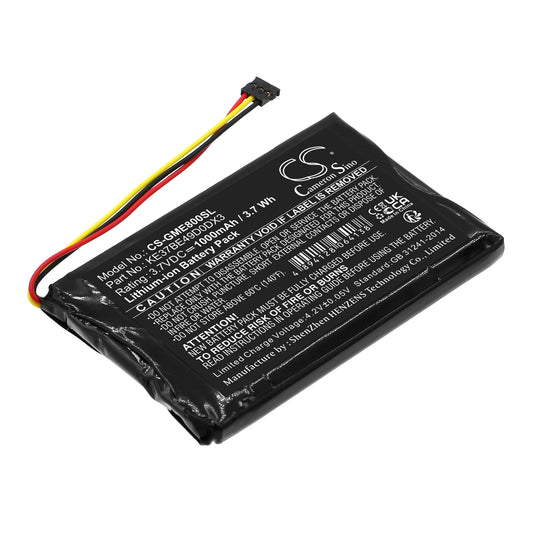3.7V 1000mAh/3.7Wh Li-ion GPS/Navigator Battery for Garmin