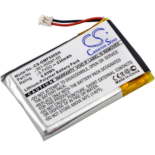 3.7V 230mAh/0.85Wh Li-Polymer Smartwatch Battery for Garmin