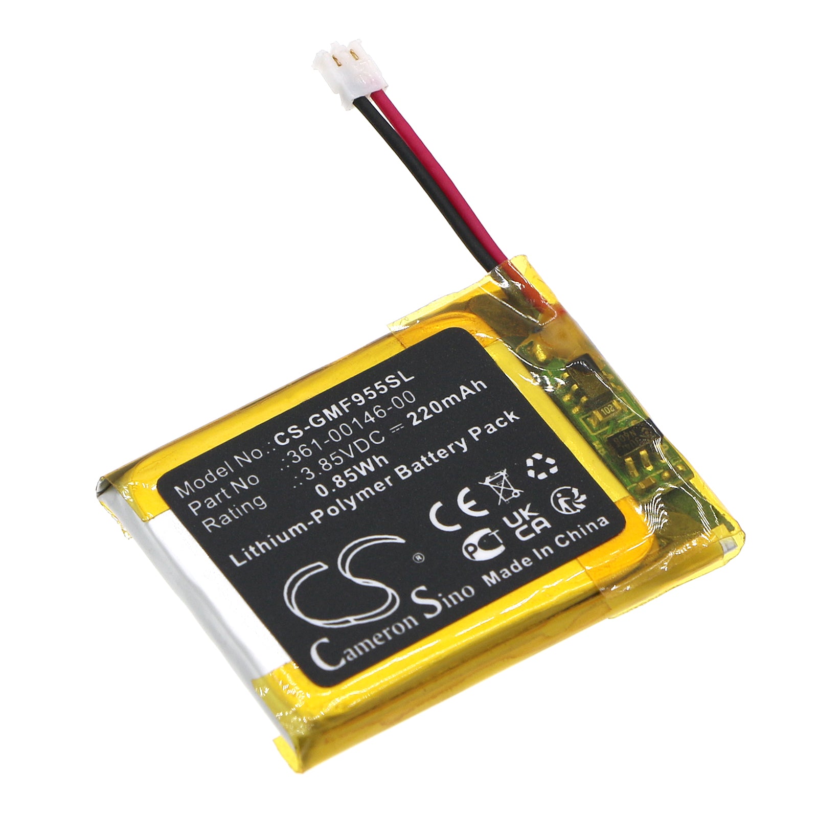 CS-GMF955SL Replacement Battery – Compatible with Forerunner 955 Solar