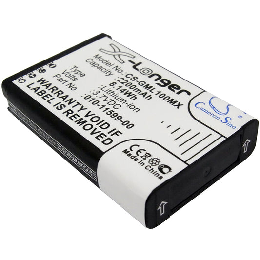 3.7V 2200mAh/8.14Wh Li-ion Camera Battery for Garmin