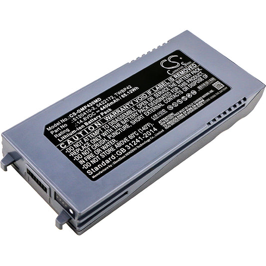14.8V 4400mAh/65.12Wh Li-ion Medical Battery for GE