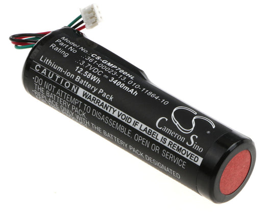 3.7VV 3400mAh/12.58Wh Li-ion Dog Collar Battery for Garmin