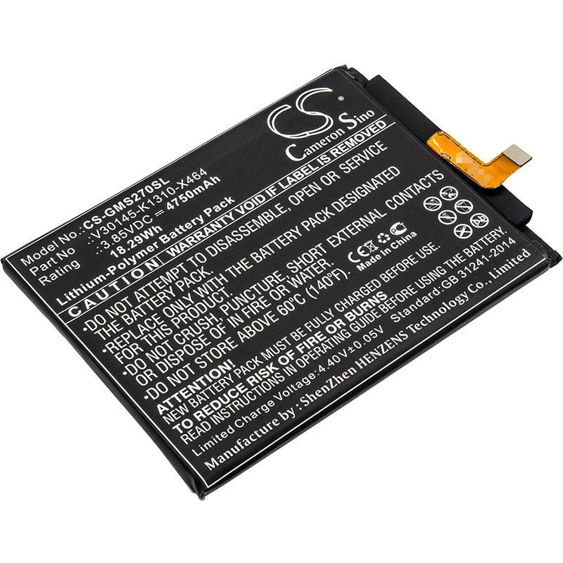 3.85V 4750mAh/18.29Wh Li-Polymer Mobile/SmartPhone Battery for Gigaset