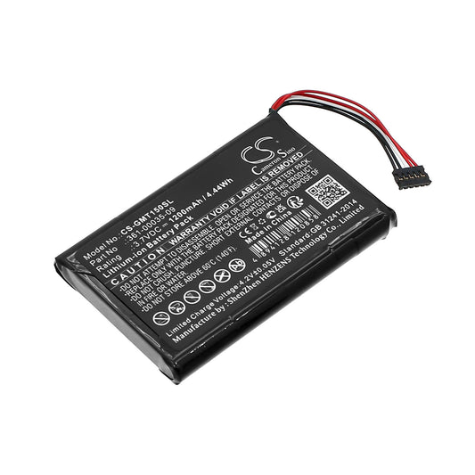 3.7V 1200mAh/4.44Wh Li-ion Dog Collar Battery for Garmin