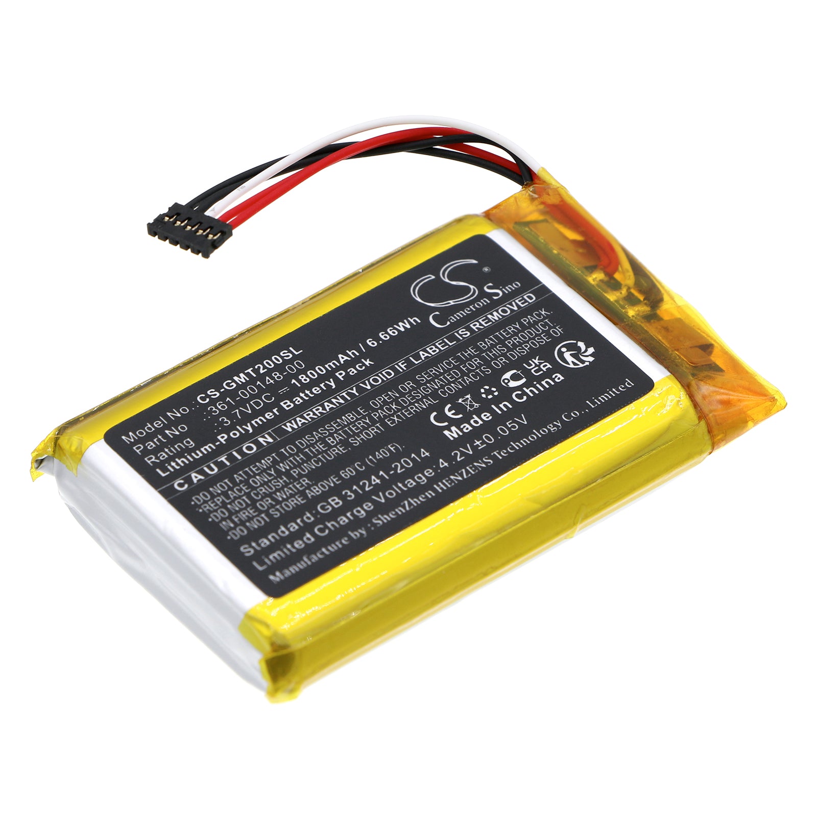CS-GMT200SL Replacement Battery – Compatible with T20 GPS Dog Tracking Collars