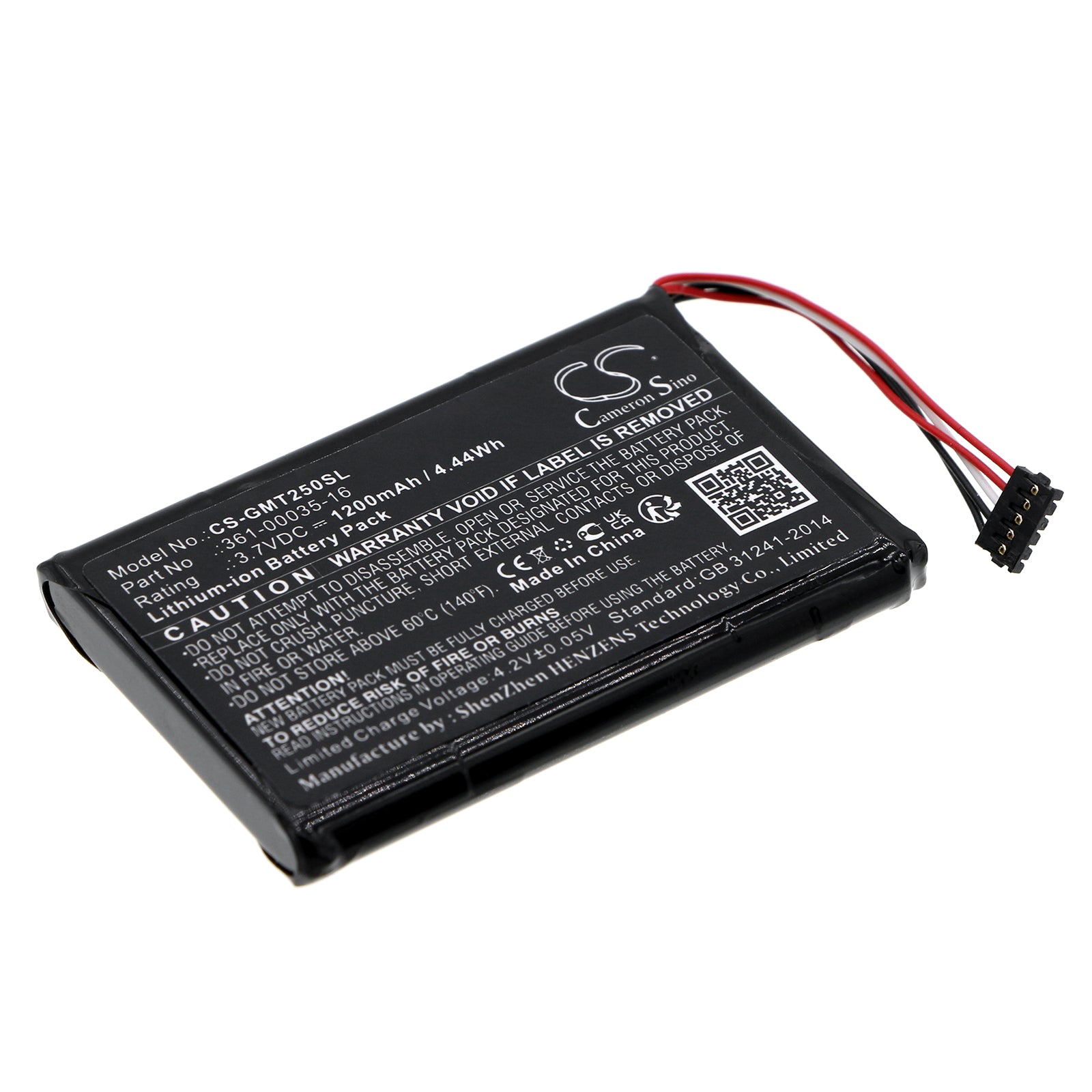 CS-GMT250SL Replacement Battery – Compatible with A04223, Alpha 100, TT25 GPS dog tracking collars