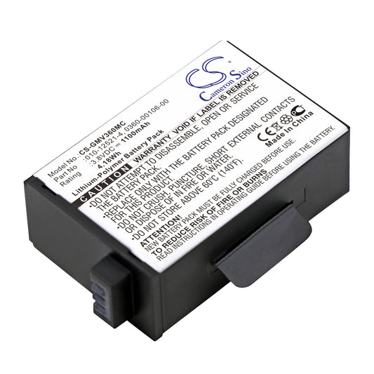 3.8V 1100mAh/4.18Wh Li-Polymer Camera Battery for Garmin