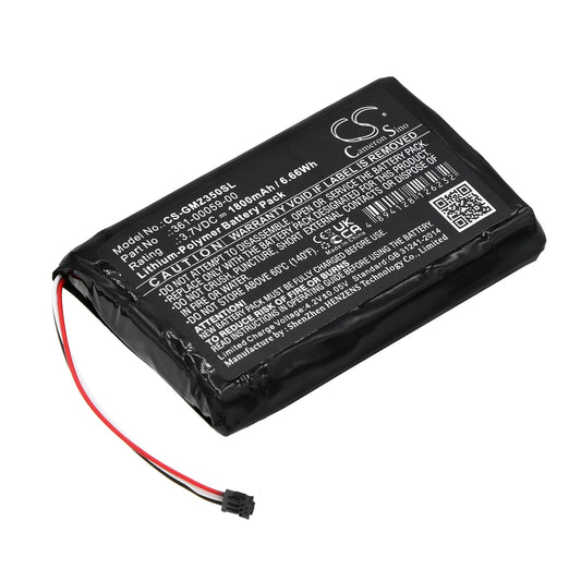 3.7V 1800mAh/6.66Wh Li-Polymer GPS/Navigator Battery for Garmin