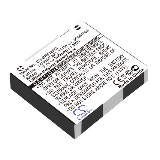 3.7V 340mAh Li-Polymer Wireless Headset Battery for GN