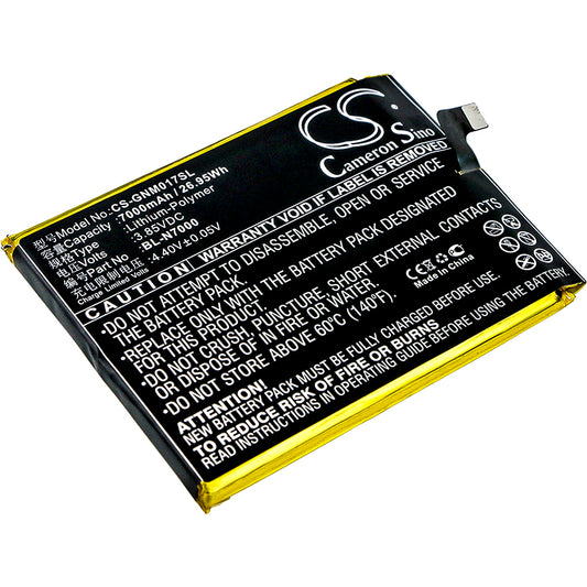 3.85V 7000mAh/26.95Wh Li-Polymer Mobile/SmartPhone Battery for GIONEE