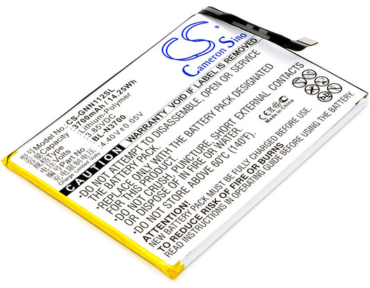 3.85V 3700mAh/14.25Wh Li-Polymer Mobile/SmartPhone Battery for GIONEE