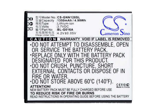 3.7V 1350mAh/4.99Wh Li-ion Mobile/SmartPhone Battery for NGM