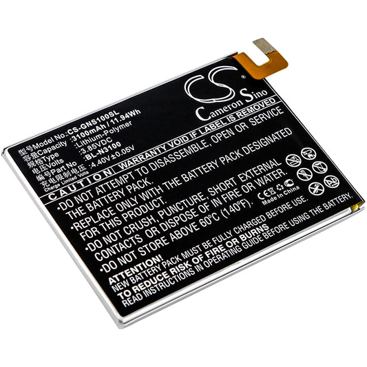 3.85V 3100mAh/11.94Wh Li-Polymer Mobile/SmartPhone Battery for GIONEE