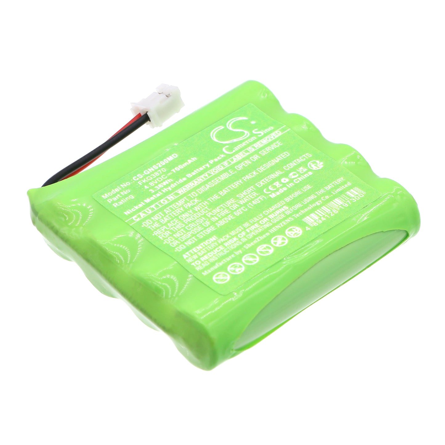CS-GNS200MD Replacement Battery – Compatible with A3R, Duo Tens, Elite SII, Genesy S2