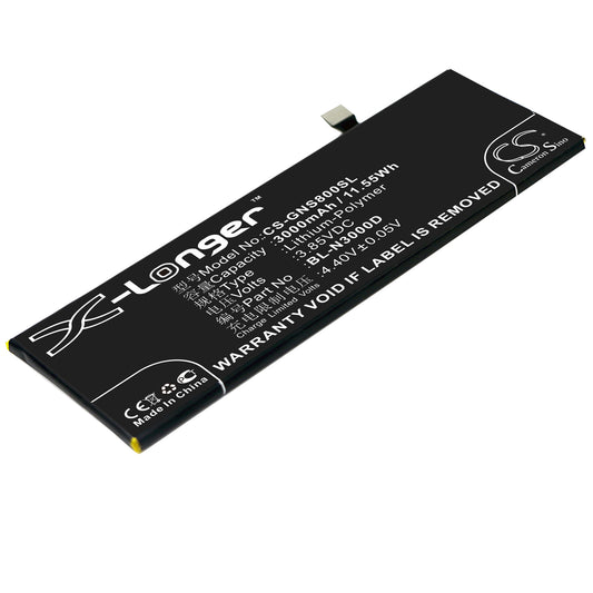 3.85V 3000mAh/11.55Wh Li-Polymer Mobile/SmartPhone Battery for BLU