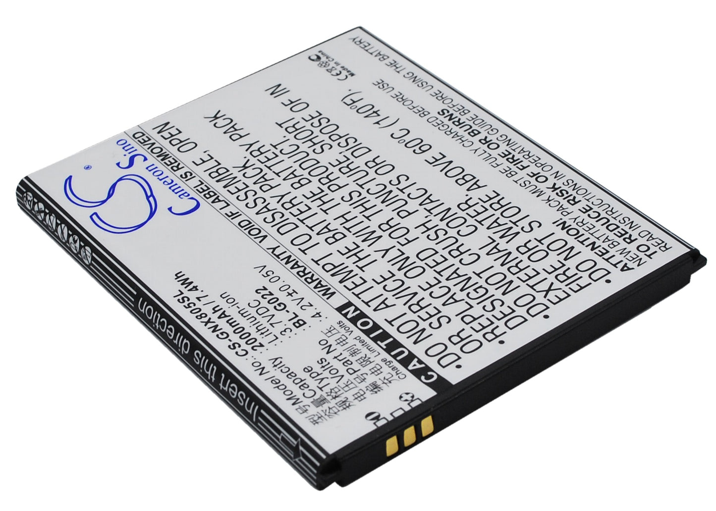 CS-GNX805SL Replacement Battery – Compatible with X805
