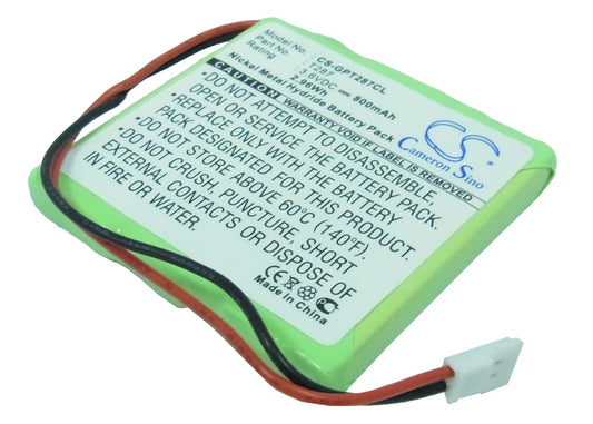 3.6V 800mAh/2.88Wh Ni-MH Cordless Phone Battery for GP