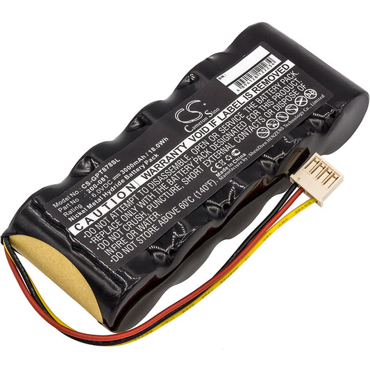 6V 3000mAh/18.00Wh Ni-MH Equipment/Survey Battery for GE
