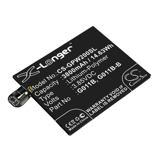 3.85V 3800mAh/14.63Wh Li-Polymer Mobile/SmartPhone Battery for Google