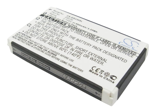3.7V 900mAh/3.33 Wh Li-ion GPS/Navigator Battery for Socketmobile