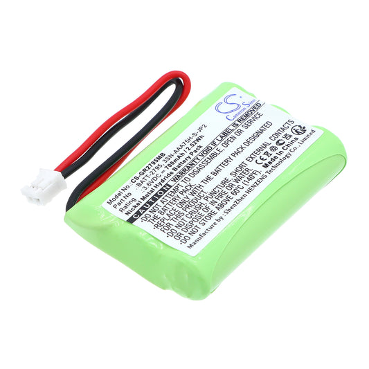 3.6V 700mAh/2.52Wh Ni-MH BabyPhone Battery for Oricom